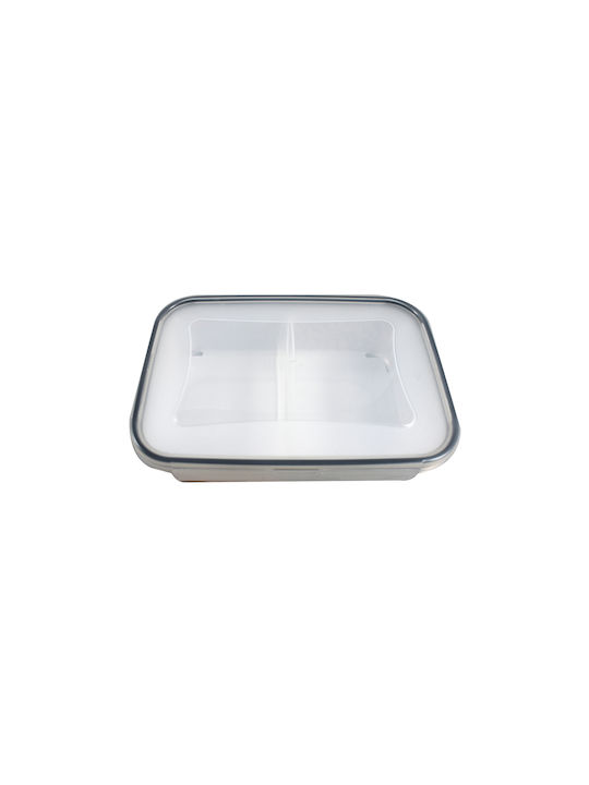 Chios Hellas Microwave Plastic Lunch Box Transparent 1000ml