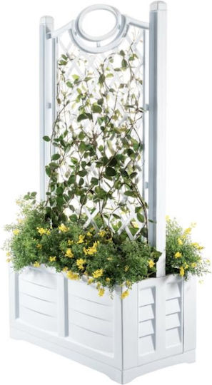 Bama Separe Planter Box Plastic White