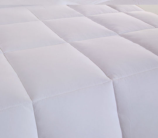Nef-Nef Homeware Пухено Единично с Пълнеж Hollowfiber 160x220бр Бял 8 togs Togs
