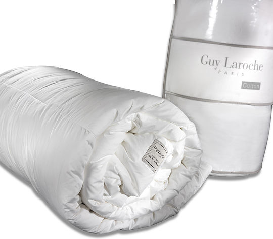 Guy Laroche Пухено Куинсайз с Пълнеж Microfiber 220x240бр Fine Бял 9 togs Togs