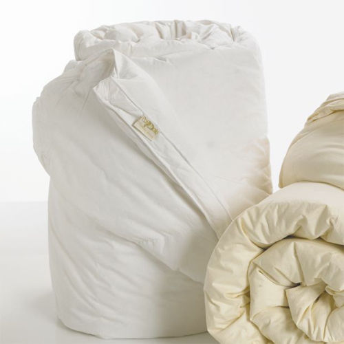 Palamaiki Πάπλωμα Υπέρδιπλο Πουπουλένιο 220x240εκ. White 300 GSM 9 togs
