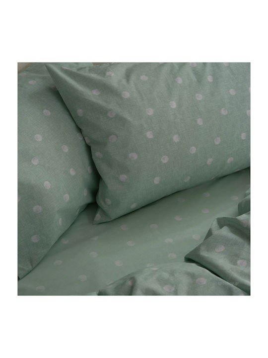 Palamaiki Duvet Single 160x240cm Luminous Fleck Pistachio