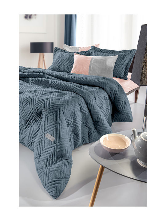 Guy Laroche Bettdecke Großes Doppelbett mit Hollowfiber-Füllung 220x240cm Eden Deep