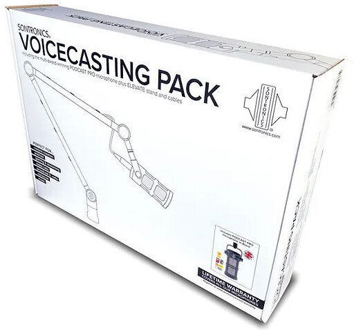 Sontronics Voicecasting Pack Set Δυναμικό Microphone XLR Shock Mounted for Vocals