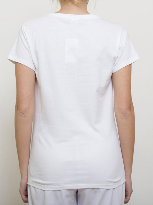 Γυναικείο T-shirt Λευκό
