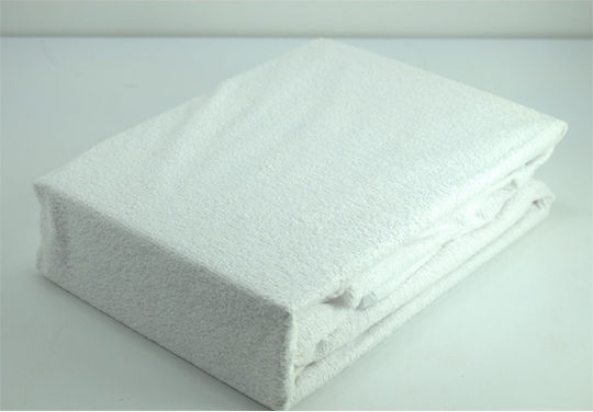 Go Smart Home Protective Cover Queen Waterproof with Skirt White 160x200+30cm