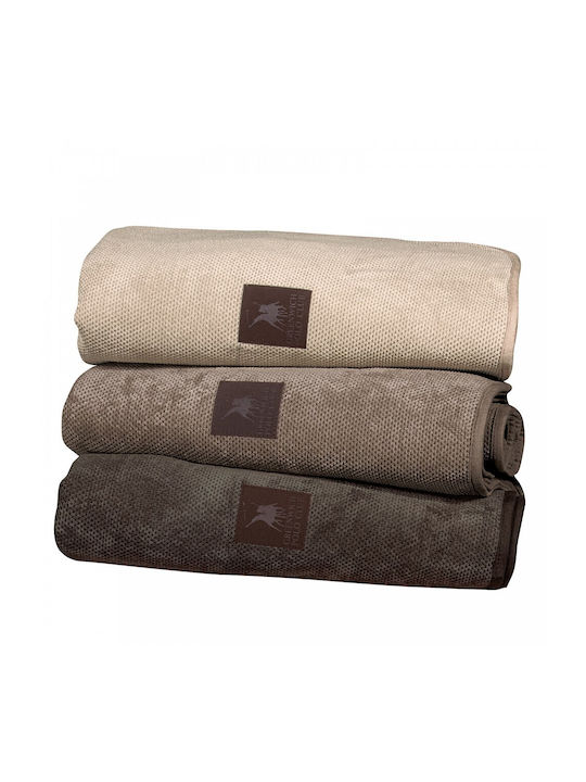 Greenwich Polo Club 2759 Ριχτάρι Διθέσιου Καναπέ Fleece 180x250εκ. Σπαγγί 206182502759