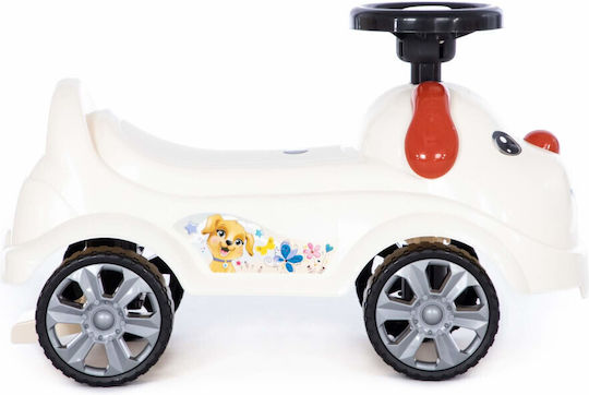 Polesie Tiny Αυτοκινητάκι Ride On Λευκό
