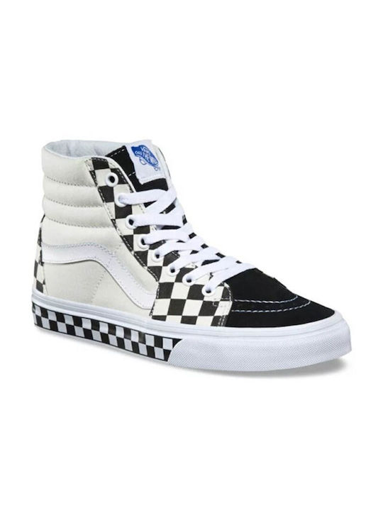 Vans Checker Sidewall SK8 HI Μποτάκια Λευκά