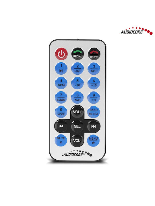 Audiocore Sistem Audio Auto 1DIN (Bluetooth/USB)