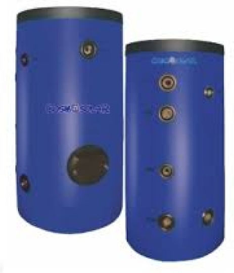 Cosmosolar Σύστημα Βεβιασμένης Κυκλοφορίας 1000lt/24.6m² Glass με έναν Εναλλάκτη Διπλής Ενέργειας