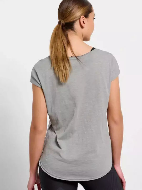 BodyTalk 1231-900828 Women's Athletic T-shirt Gray