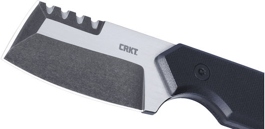 Columbia River Knives Razel Compact Knife Black in Sheath