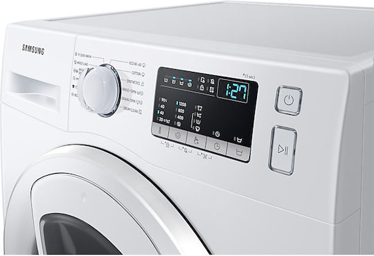 Samsung Πλυντήριο Ρούχων 8kg με Τεχνολογία Ατμού 1200 Στροφών AddWash WW80T4520TE/LE