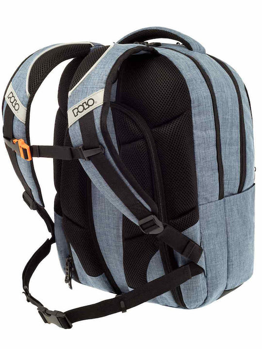 Polo Prodigy School Bag Backpack Junior High-High School in Gray color 25lt 2023