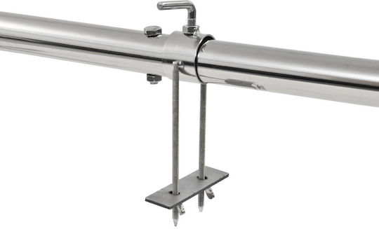vidaXL Ανοξείδωτη Σούβλα Ψησταριάς με Μοτέρ 150cm