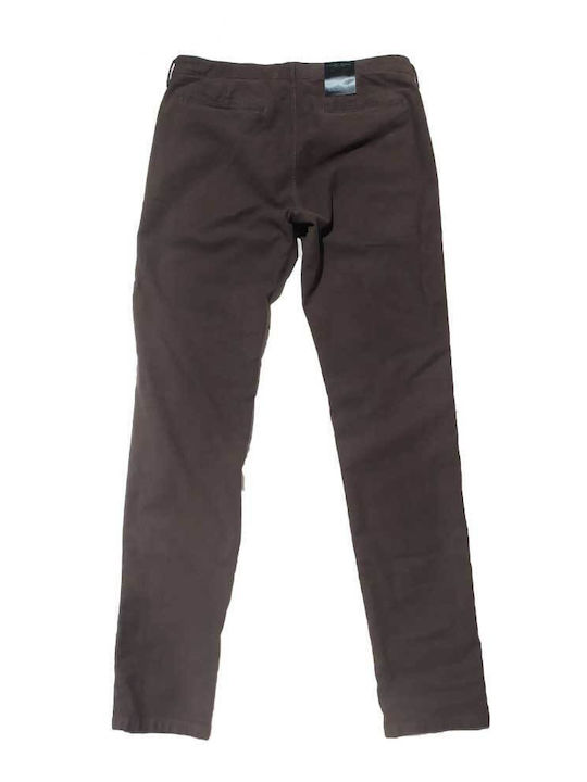 Men's Chino Trousers Zero Construction Beron Brown