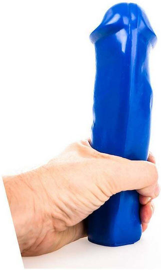 All Black All Blue Joey Realistic Dildo Blue 20cm