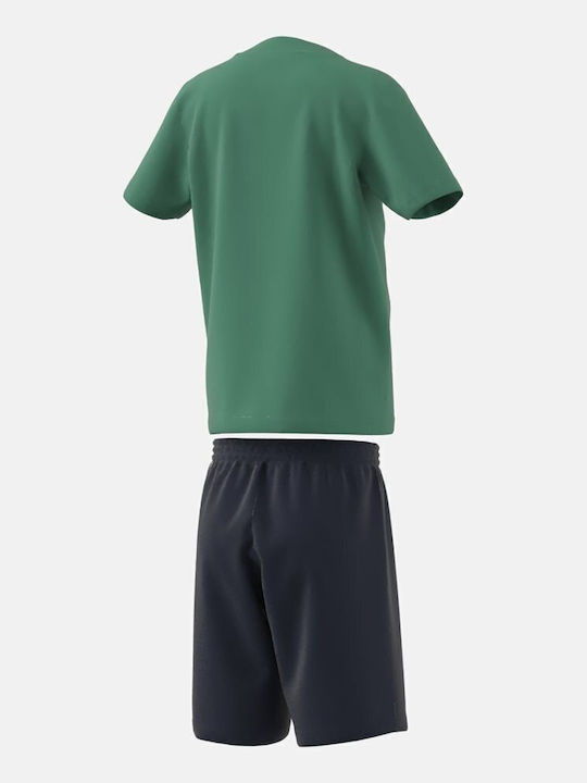 adidas Kids Set with Green Pants 2 Pieces