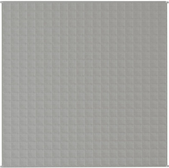 vidaXL vidaXL Schwerkraftdecke Doppel 200x200cm Grau
