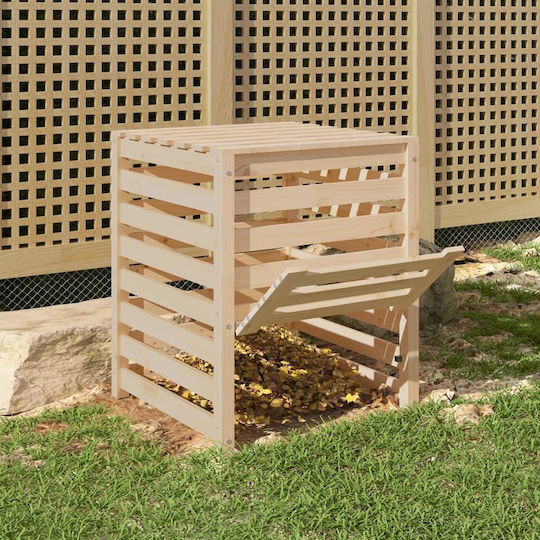 823808 Wooden Open Type Composter 63.5 x 63.5 x 77.5 cm