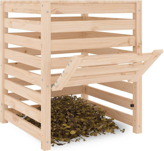 823808 Wooden Open Type Composter 63.5 x 63.5 x 77.5 cm