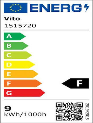 Vito LED Lampen für Fassung E27 und Form A60 Naturweiß 801lm 1Stück