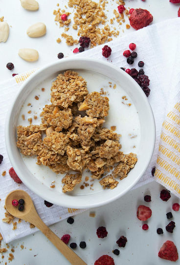 Phil’s Granola Bio Γκρανόλα Βρώμης Αμύγδαλο και Βανίλια 275gr