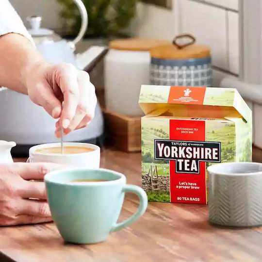 Yorkshire Tea Μαύρο Τσάι Taylors of Harrogate 20 Φακελάκια 62.5gr