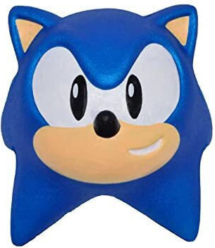 Gama Brands Sonic Hedgehog Squishy Μπάλα Πολύχρωμο (Διάφορα Σχέδια) 1τμχ