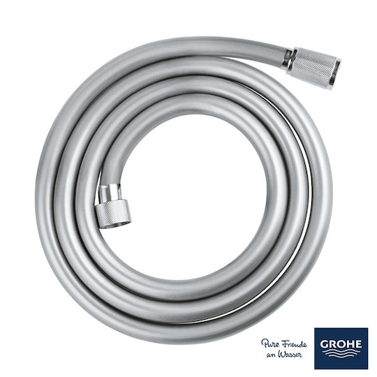 Grohe VitalioFlex Trend Duschschlauch Spirale Kunststoff 175cm Silber