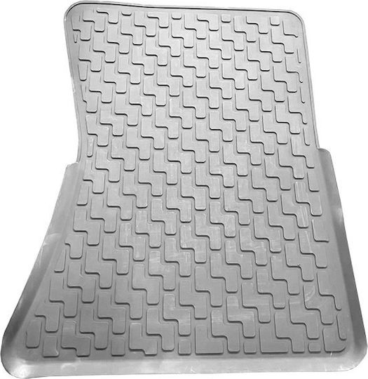 Set of Front and Rear Mats 6pcs Tray Type for BMW X5 / X6 Gray