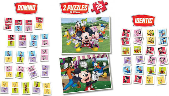 Brettspiel Superpack Mickey & Friends für 1 Spieler 3+ Jahre Educa
