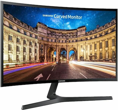 Samsung C24F396FHU VA Curved Gaming Monitor 23.5" FHD 1920x1080 με Χρόνο Απόκρισης 4ms GTG