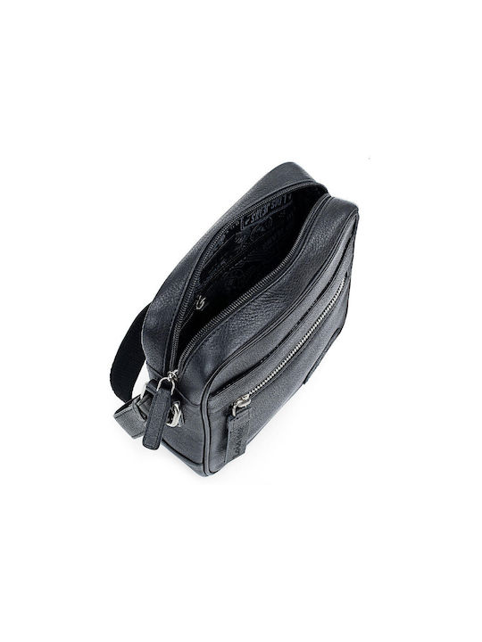 Herrentasche Handtasche Schwarz