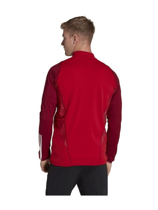 Adidas Tiro 23 Men's Cardigan with Zipper Red