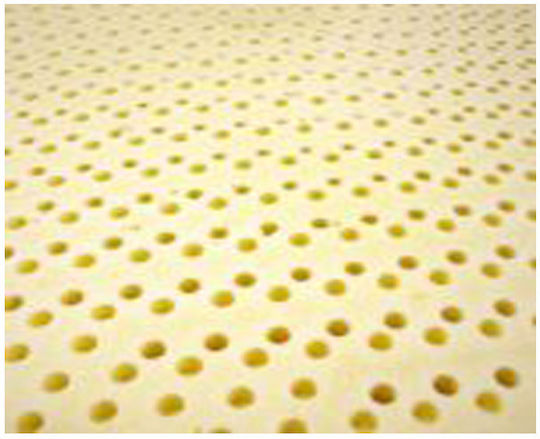 Eco Sleep Mattress Topper Latex Double Latex with Removable Cover 140x190x4cm
