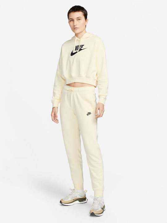 Club Fleece Sweatpants Jogger Fleece Ecru