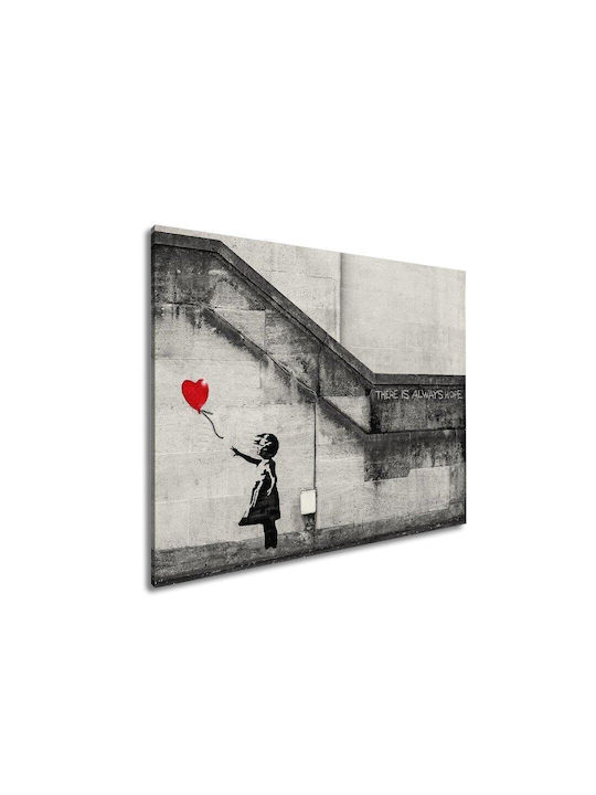 17175 Painting Copy of Banksy on Canvas 100x70cm