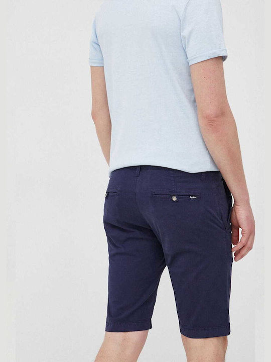 Pepe Jeans Herrenshorts Chino Marineblau