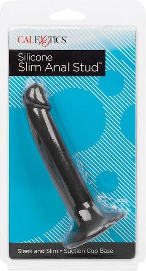 Calexotics Slim Stud Πρωκτικό Dildo Μαύρο 13.25cm