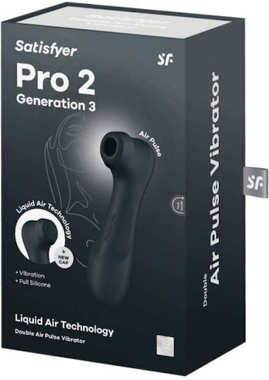 Satisfyer Pro 2 Generation 3 Αναρροφητής Vagin Negru 1buc