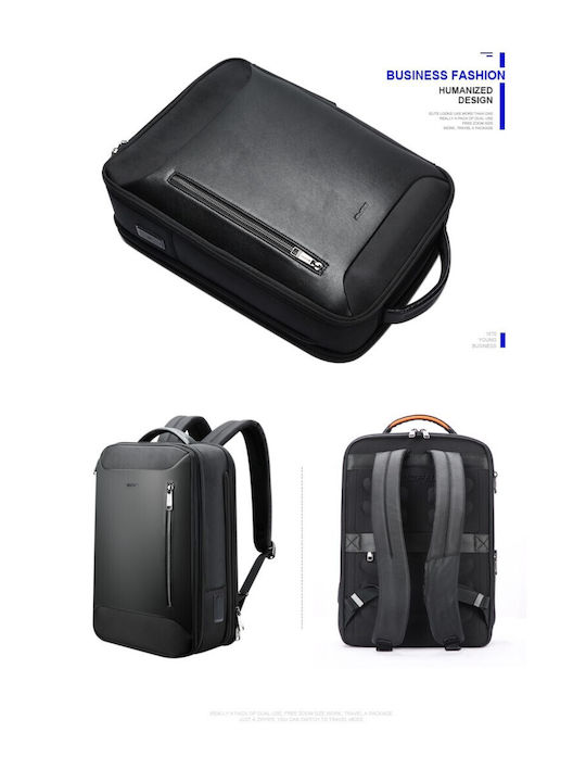 Bopai Waterproof Backpack Laptop Bag for 15.6" with USB Port in Black Color 61-19011