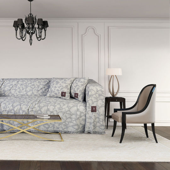 Greenwich Polo Club Sofa Cushion 2779 Gray / Cream 42x42cm