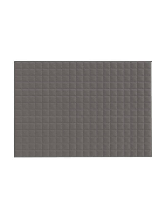 vidaXL Blanket Gravity Velvet Sofa 138x200cm Gray