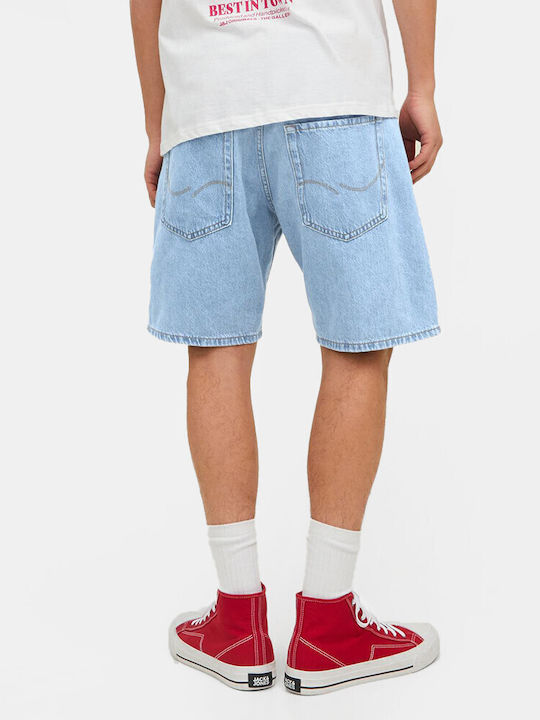 Jack & Jones Pantaloni scurți bărbați Jeans Albastru