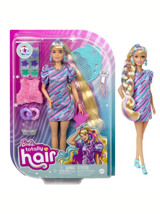 Παιχνιδολαμπάδα Totally Hair-Stars για 3+ Ετών Barbie