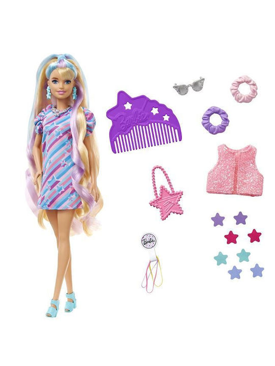 Παιχνιδολαμπάδα Totally Hair-Stars για 3+ Ετών Barbie