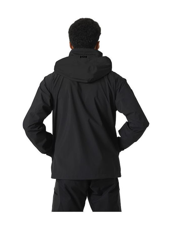 Helly Hansen Herren Winter Jacke Lässig Schwarz