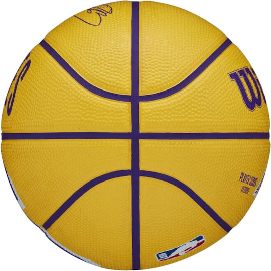Wilson Player Icon Mini Basketball Innenbereich / Draußen Osterkerze "LeBron James"